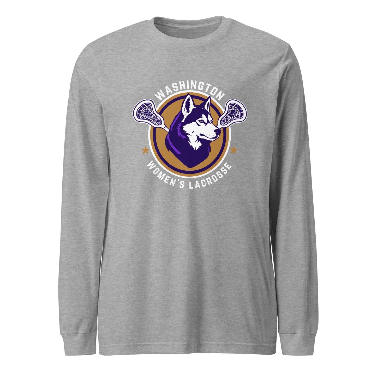 Performance | Long Sleeve Tee | UW Women's Club Lacrosse | Badge Logo