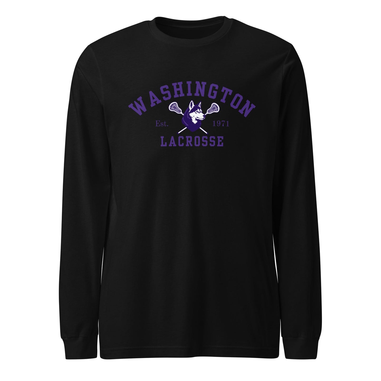 Performance | Long Sleeve Tee | UW Women's Club Lacrosse | Washington Lacrosse Logo