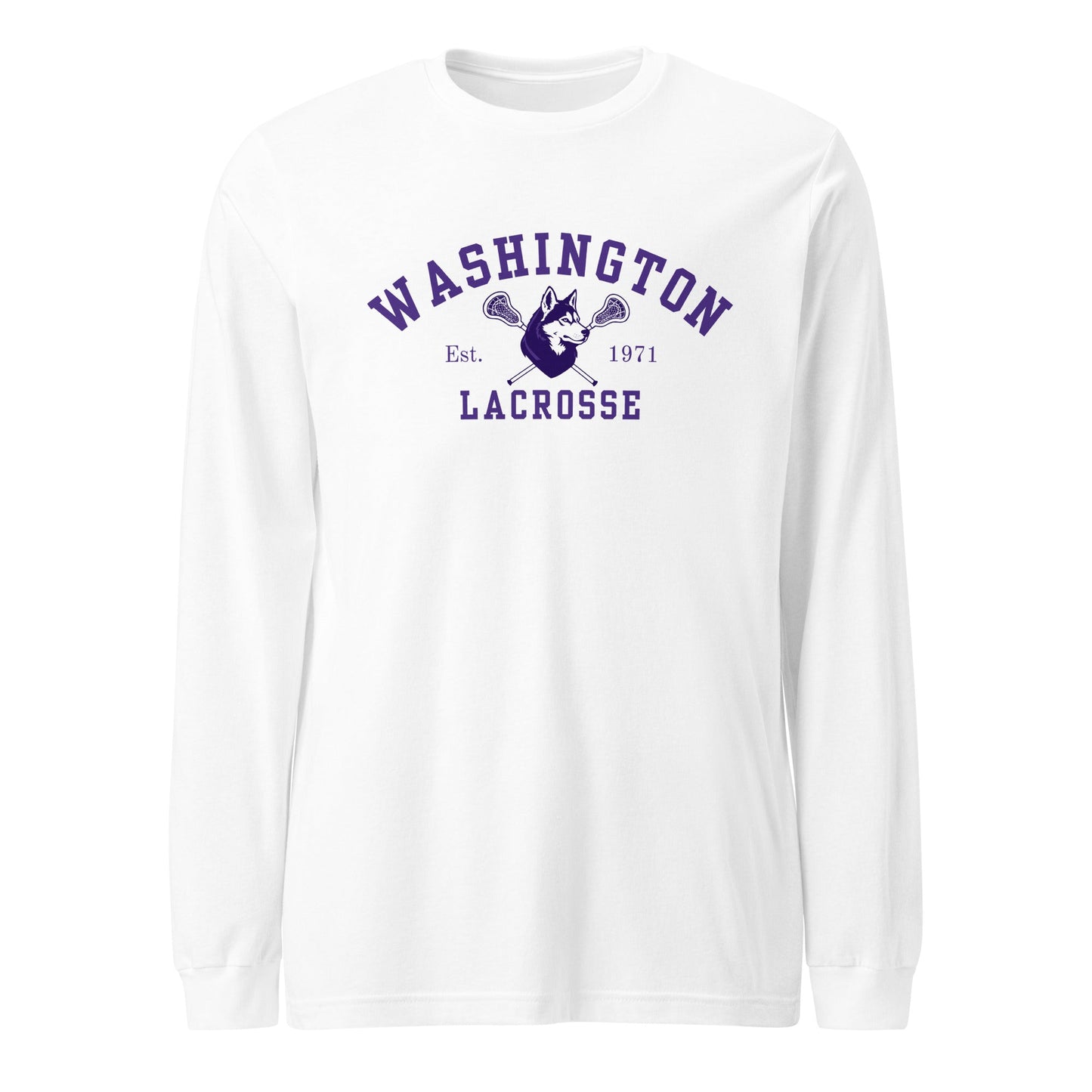 Performance | Long Sleeve Tee | UW Women's Club Lacrosse | Washington Lacrosse Logo