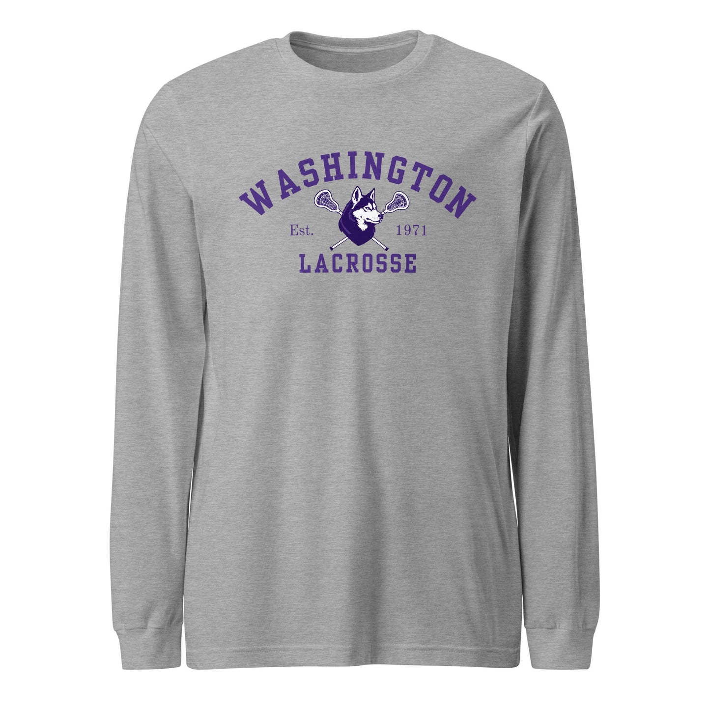 Performance | Long Sleeve Tee | UW Women's Club Lacrosse | Washington Lacrosse Logo