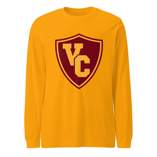 Performance | Long Sleeve Tee | VCMS cheer | Shield Logo