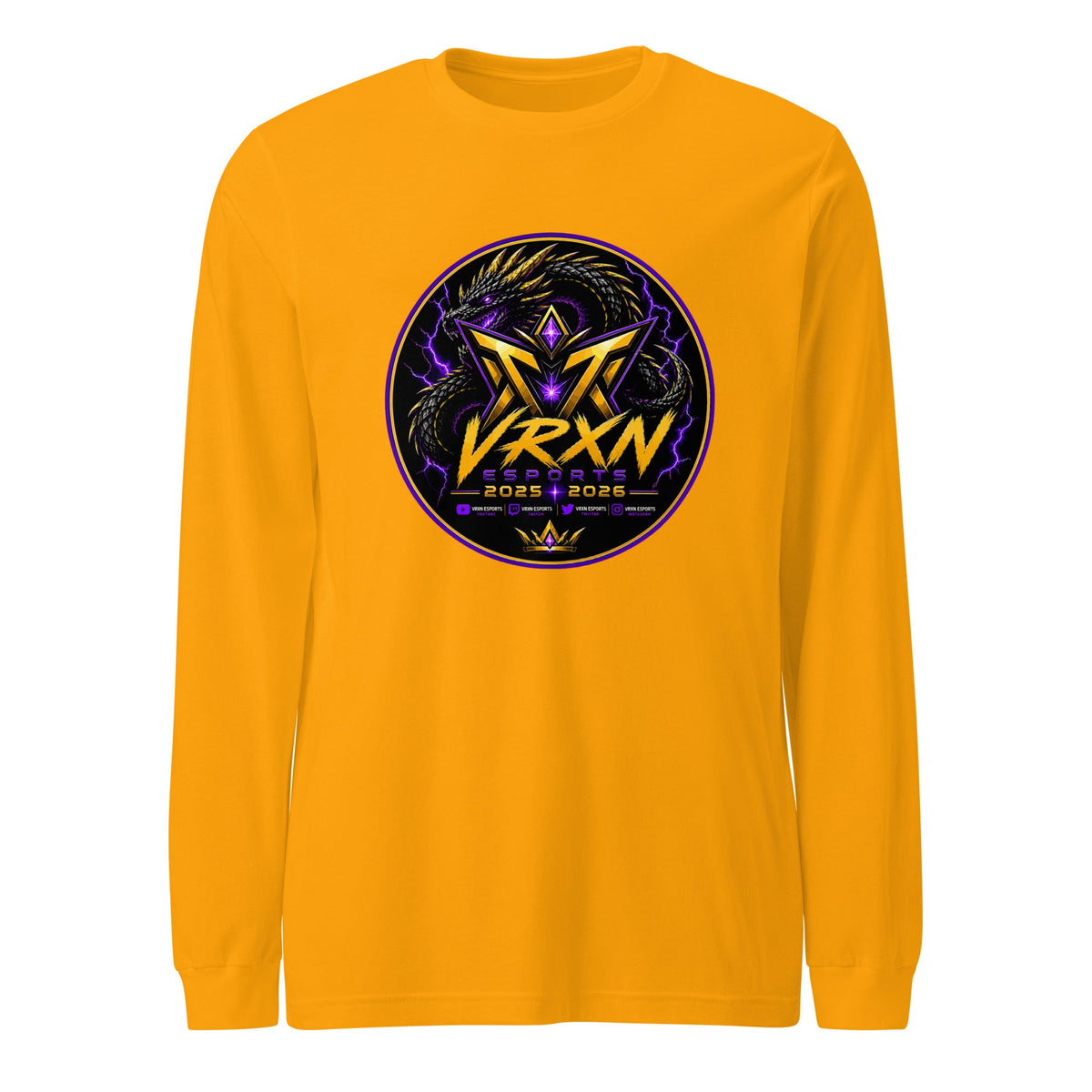 Performance | Long Sleeve Tee | VŘXŃESPORT | Titan Crest Logo