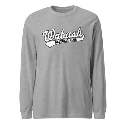 Performance | Long Sleeve Tee | Wabash Baseball Club | Alt Logo 2