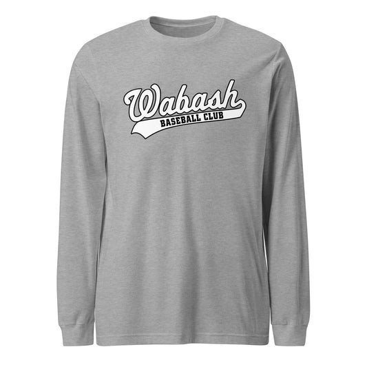 Performance | Long Sleeve Tee | Wabash Baseball Club | Alt Logo 2