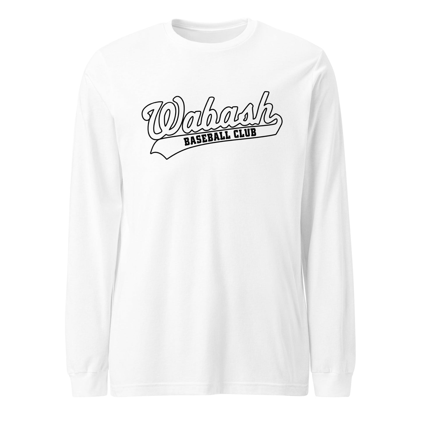 Performance | Long Sleeve Tee | Wabash Baseball Club | Alt Logo 2