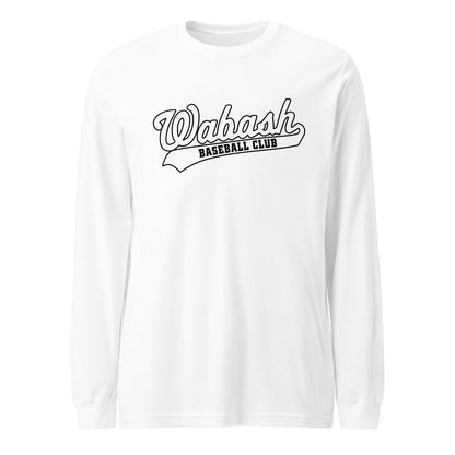 Performance | Long Sleeve Tee | Wabash Baseball Club | Alt Logo 2