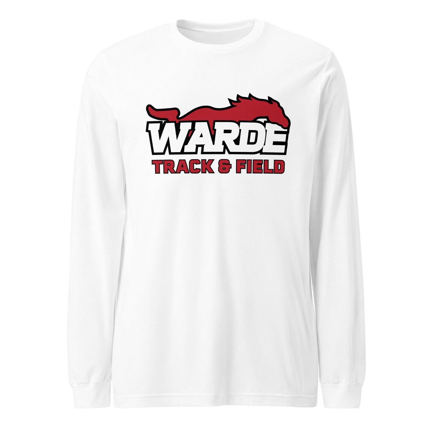 Performance | Long Sleeve Tee | Warde Track and Field | Alt Logo