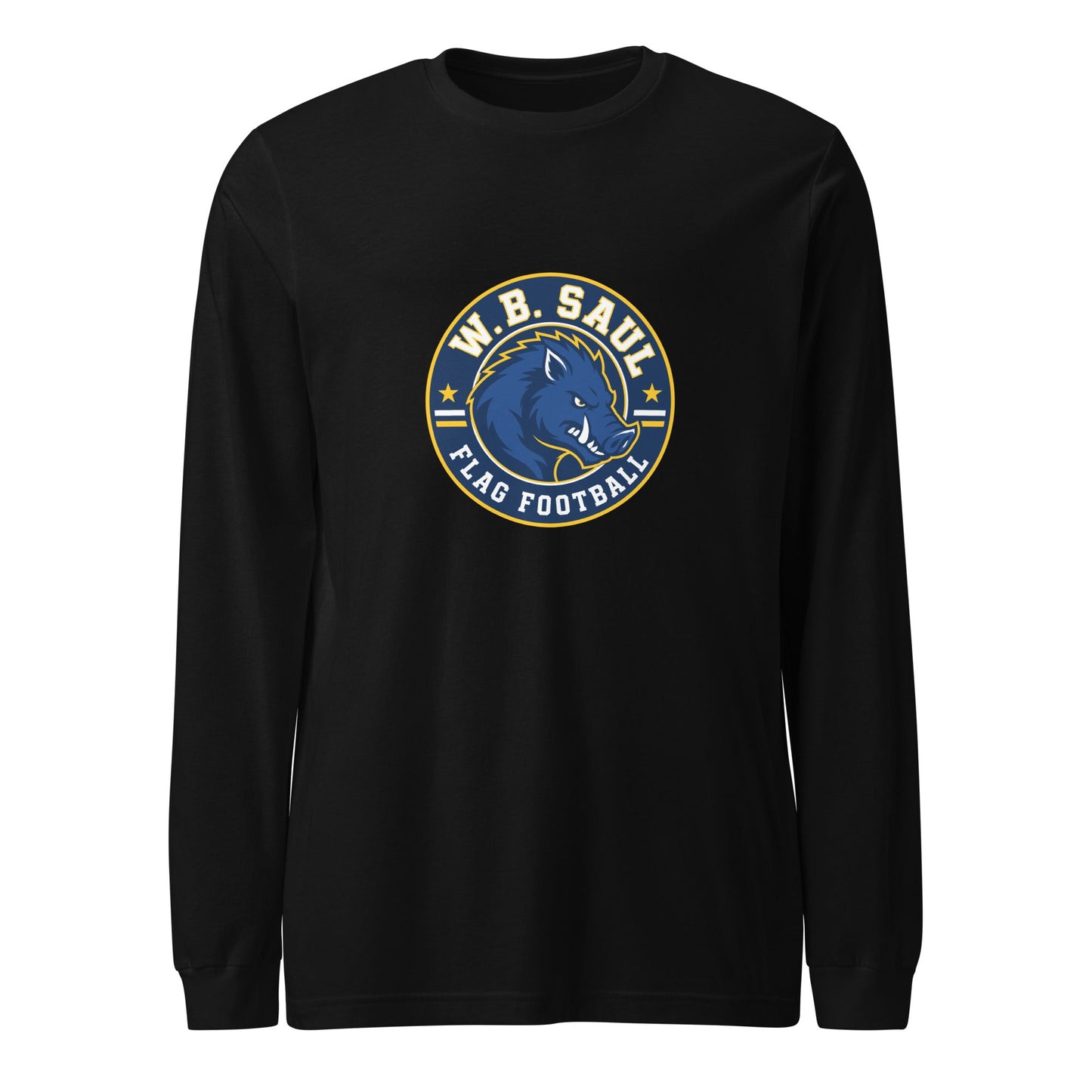 Performance | Long Sleeve Tee | W.B.Saul Razorbacks | Badge Logo