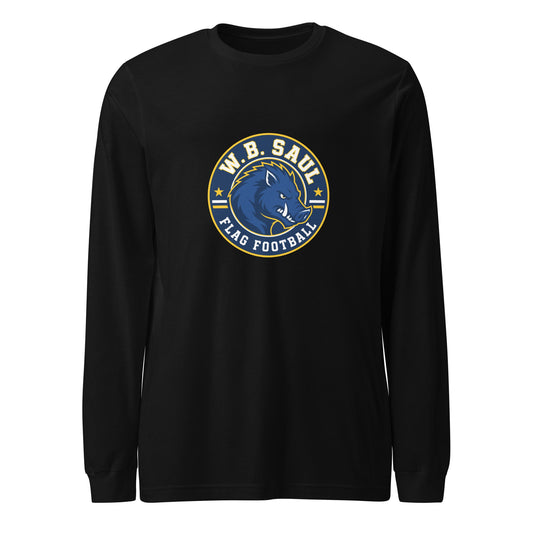 Performance | Long Sleeve Tee | W.B.Saul Razorbacks | Badge Logo