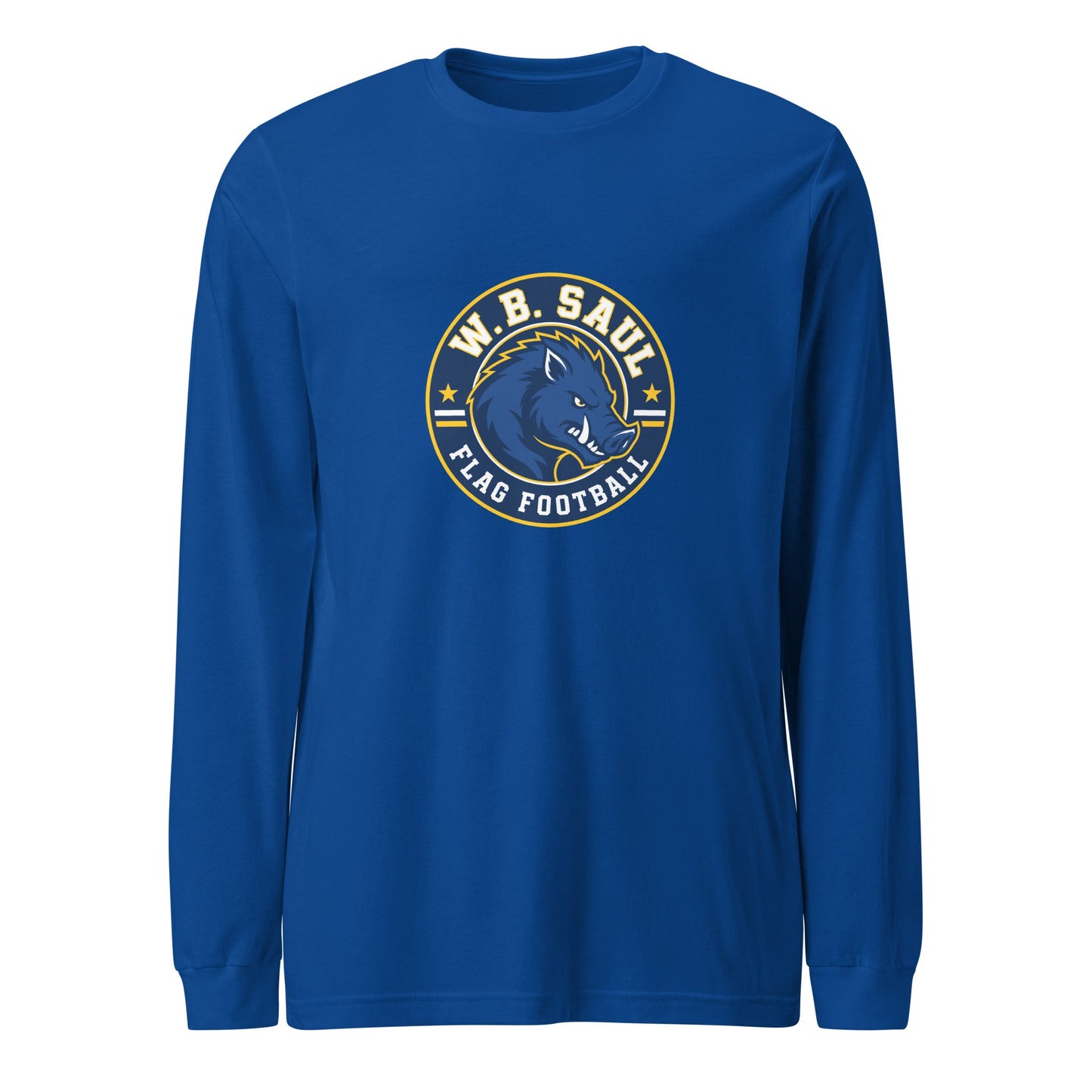 Performance | Long Sleeve Tee | W.B.Saul Razorbacks | Badge Logo