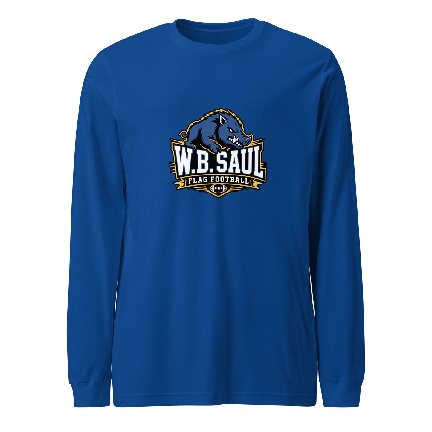 Performance | Long Sleeve Tee | W.B.Saul Razorbacks | Crest Logo