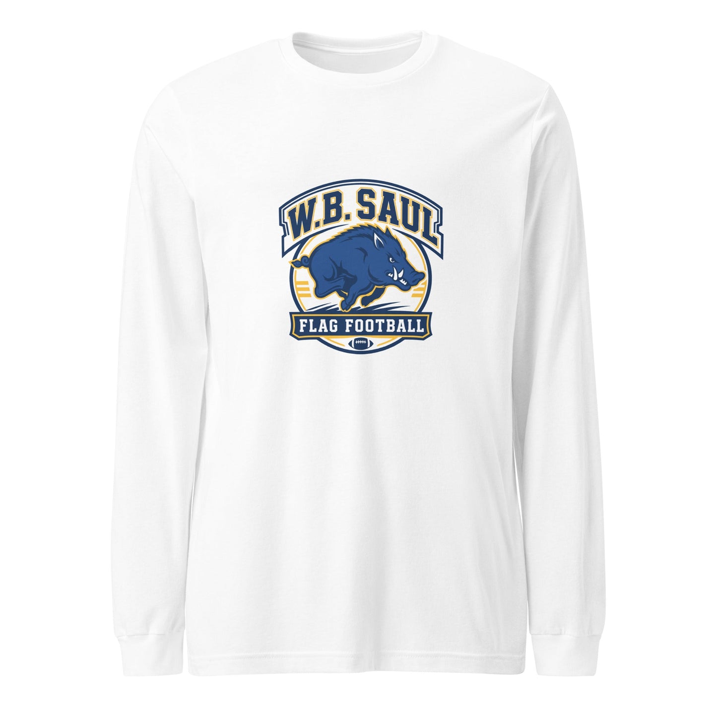 Performance | Long Sleeve Tee | W.B.Saul Razorbacks | Emblem Logo
