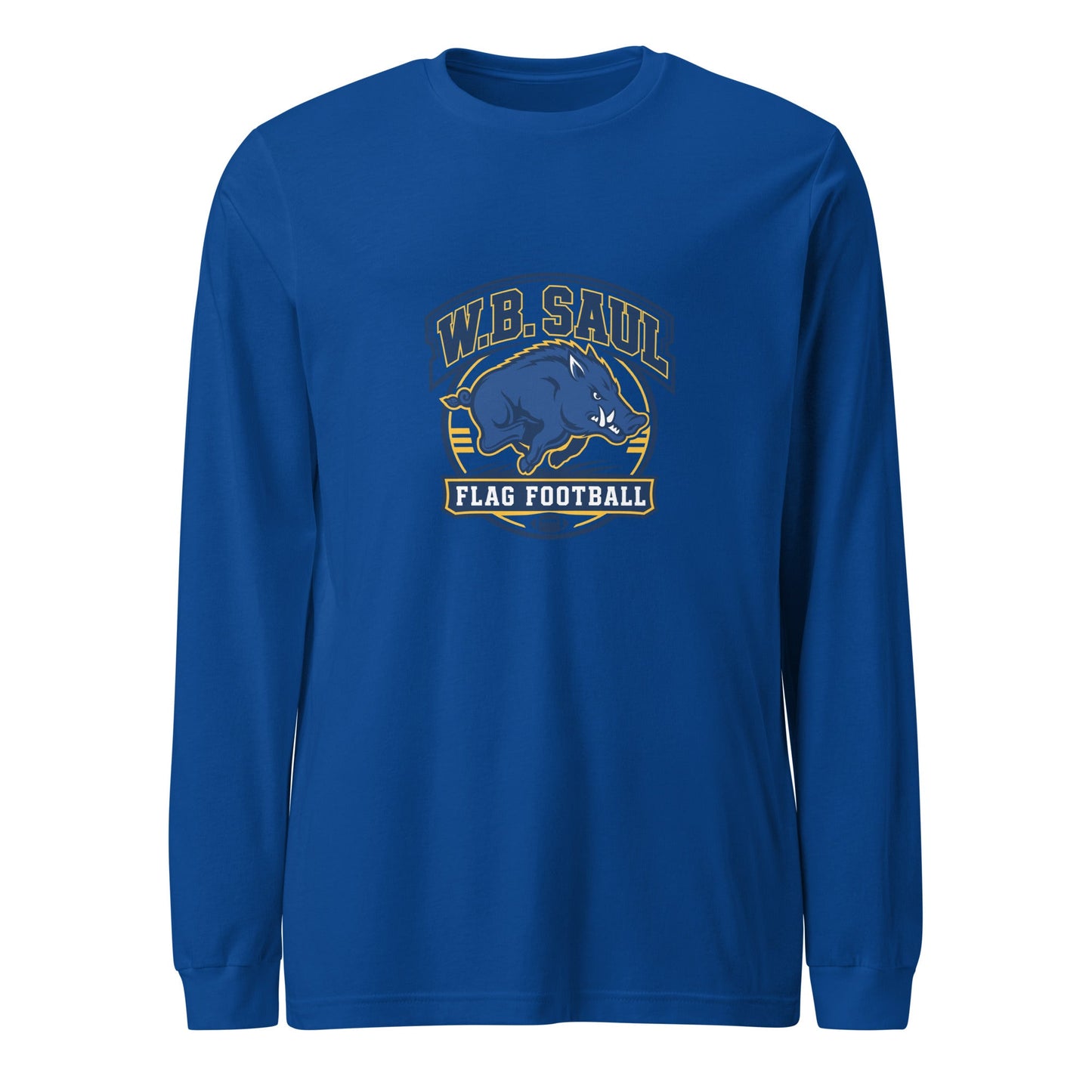 Performance | Long Sleeve Tee | W.B.Saul Razorbacks | Emblem Logo