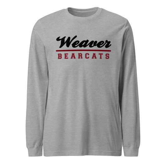 Performance | Long Sleeve Tee | Weaver High School | Athletic Crest Logo