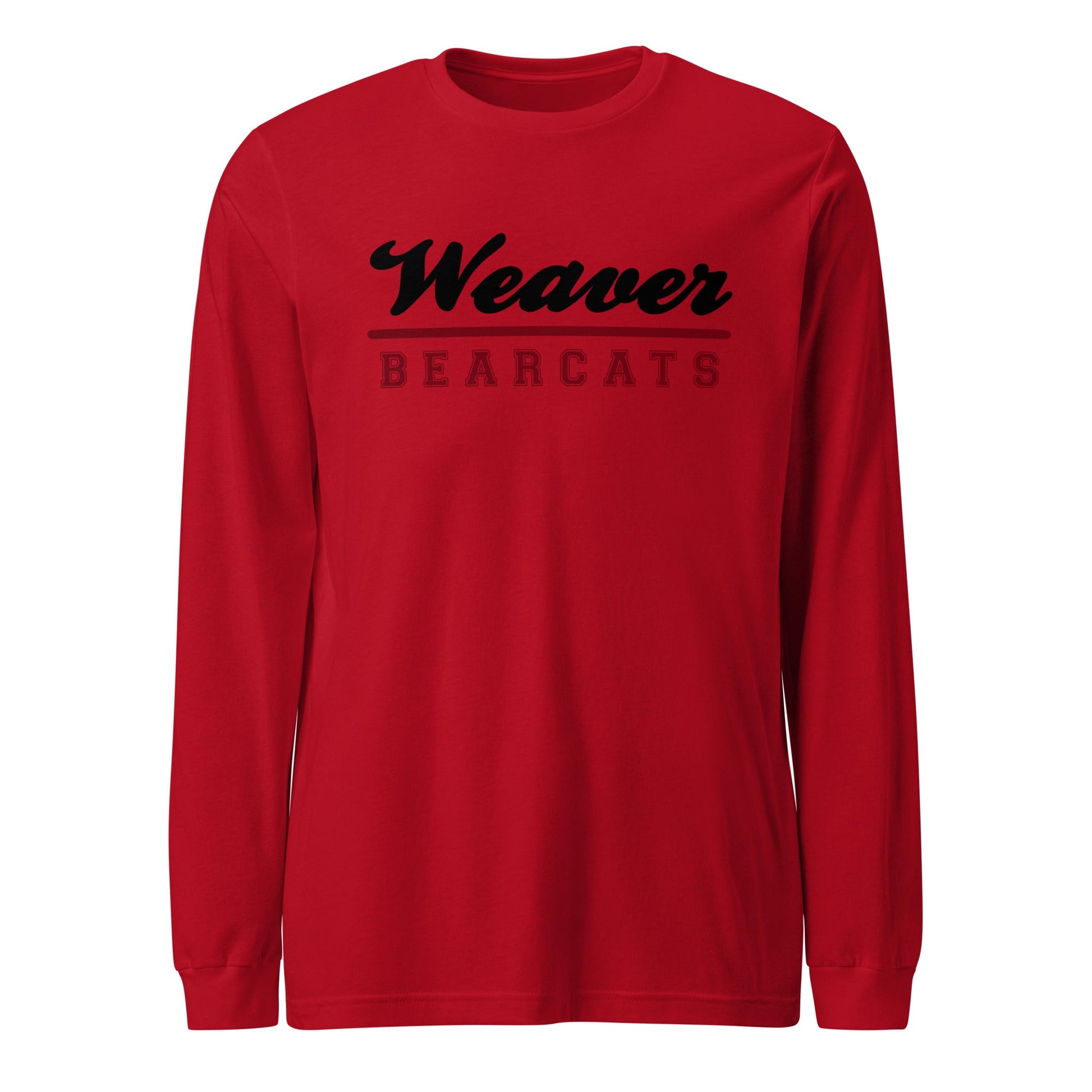 Performance | Long Sleeve Tee | Weaver High School | Athletic Crest Logo