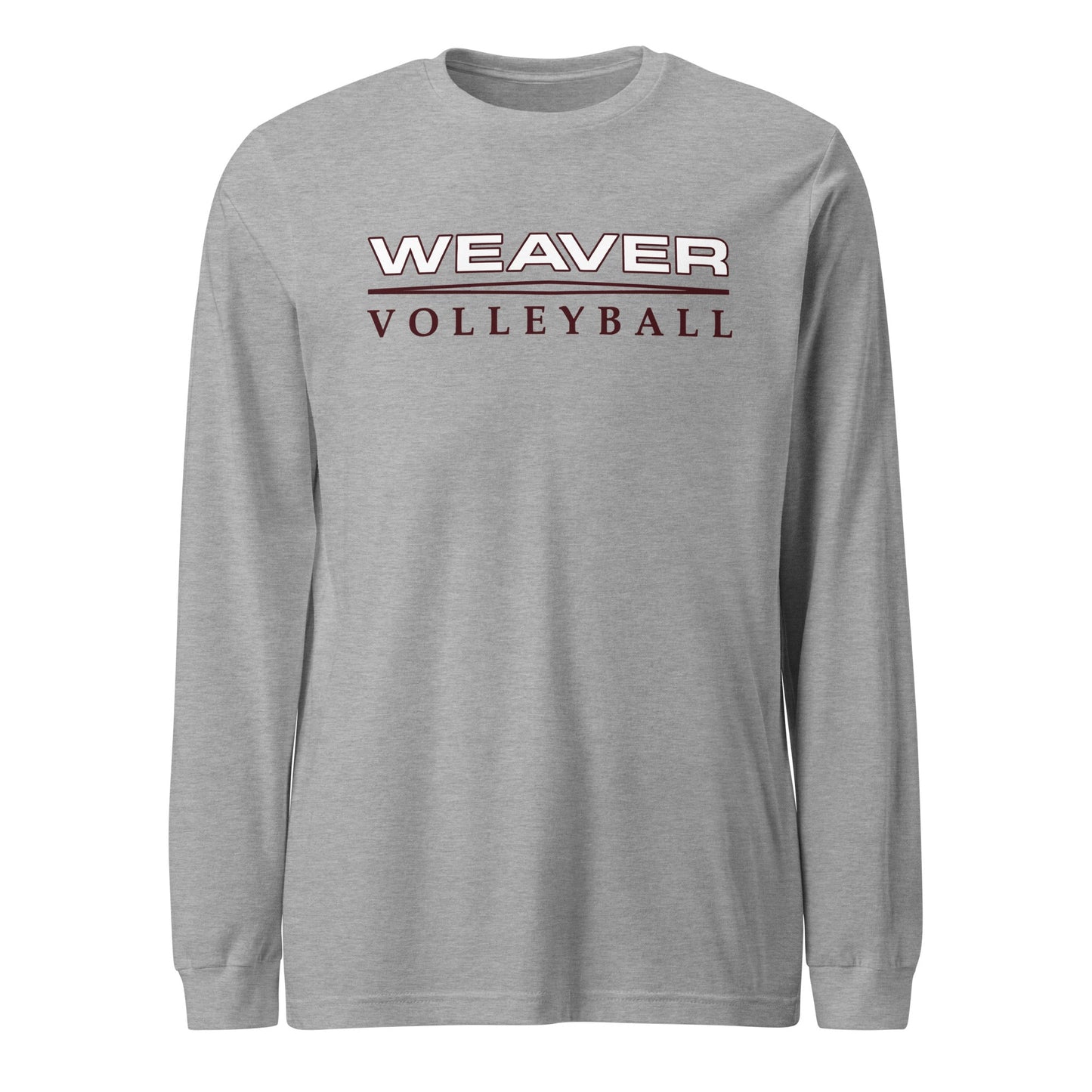 Performance | Long Sleeve Tee | Weaver High School | Classic Court Mark Logo