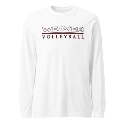 Performance | Long Sleeve Tee | Weaver High School | Classic Court Mark Logo