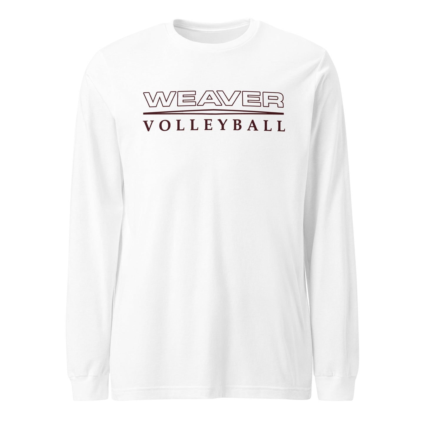 Performance | Long Sleeve Tee | Weaver High School | Classic Court Mark Logo