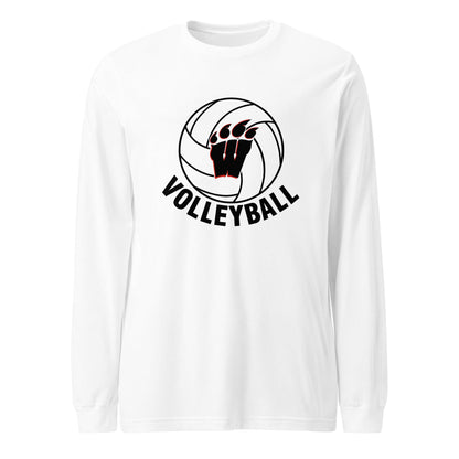 Performance | Long Sleeve Tee | Weaver High School | Vanguard Volley Logo