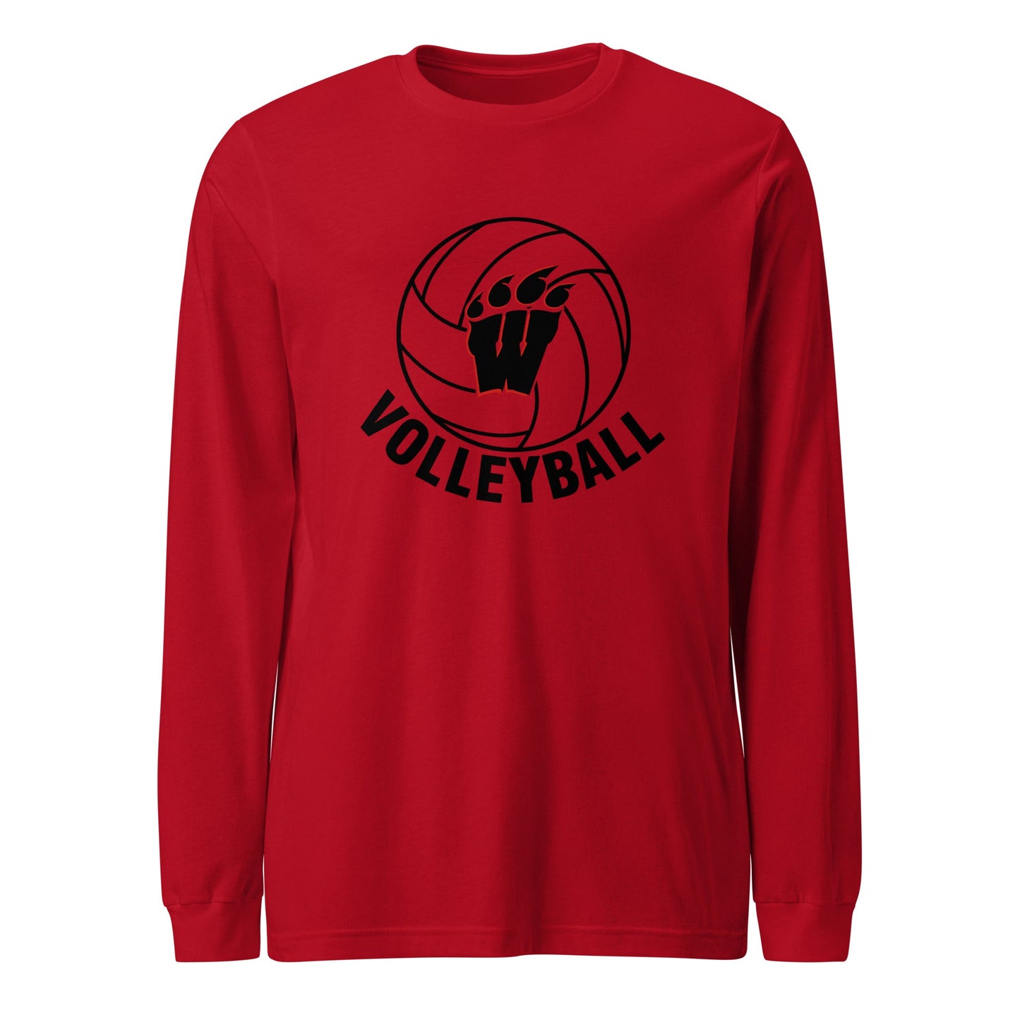 Performance | Long Sleeve Tee | Weaver High School | Vanguard Volley Logo