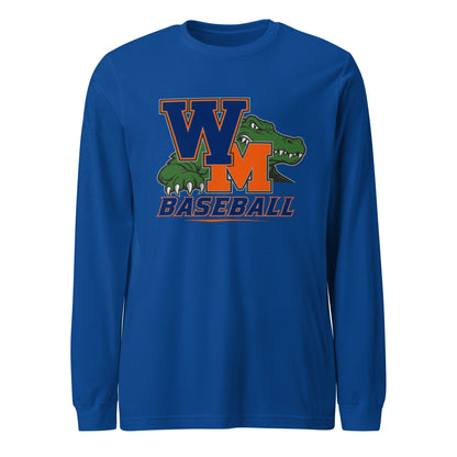 Performance | Long Sleeve Tee | West Memphis Community Christian College Gators | Athletics Logo