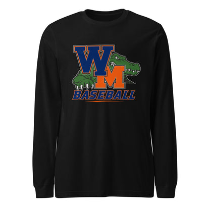 Performance | Long Sleeve Tee | West Memphis Community Christian College Gators | Athletics Logo