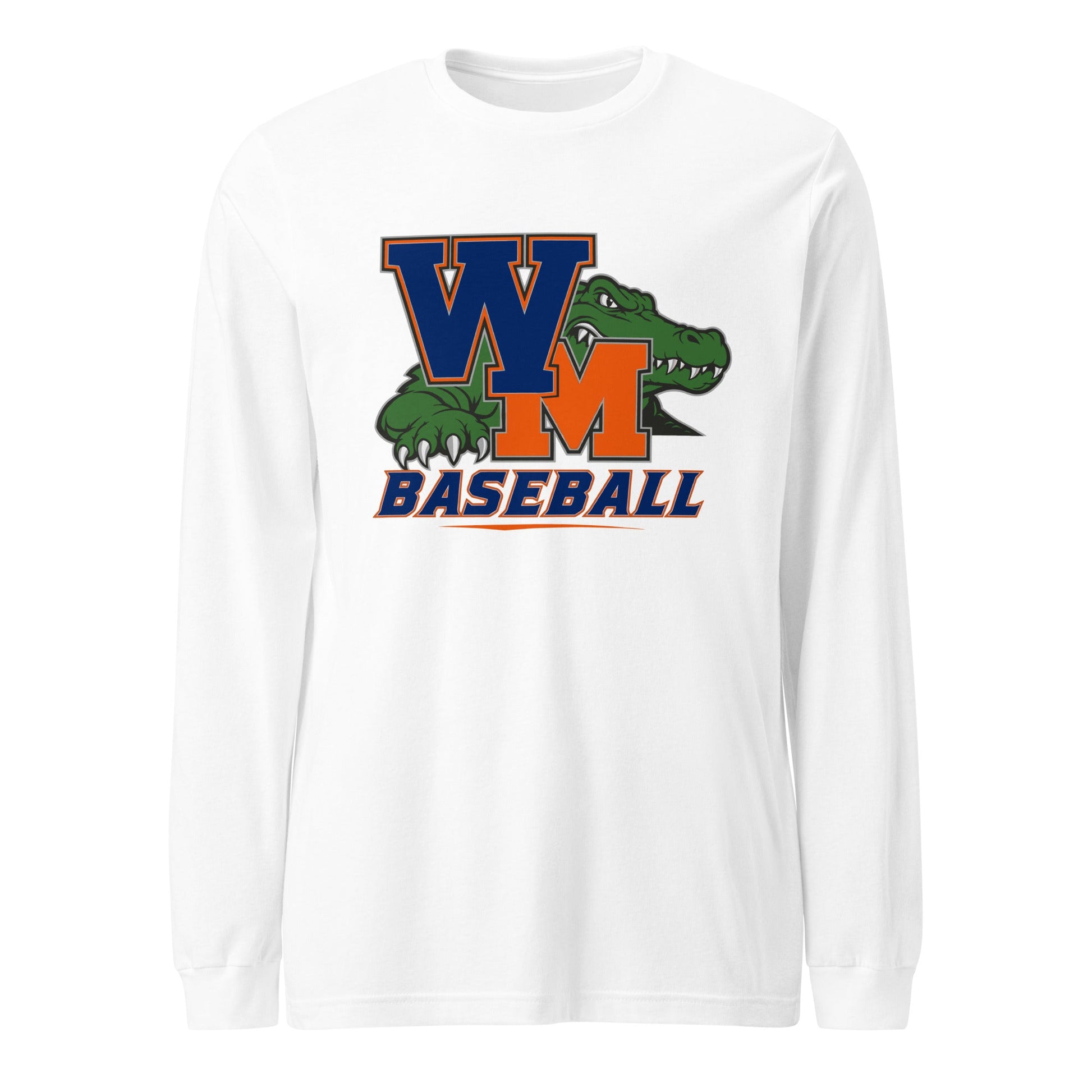 Performance | Long Sleeve Tee | West Memphis Community Christian College Gators | Athletics Logo