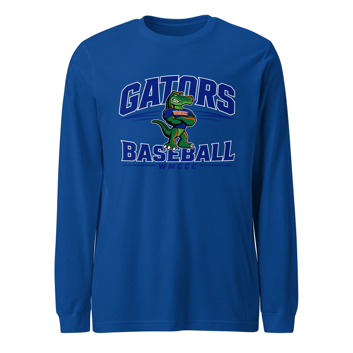 Performance | Long Sleeve Tee | West Memphis Community Christian College Gators | Emblem Logo