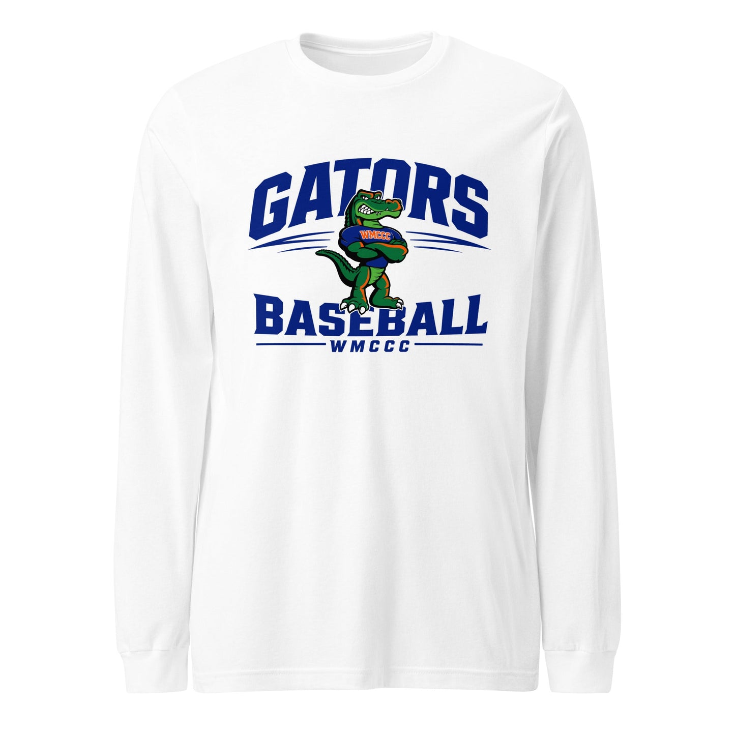 Performance | Long Sleeve Tee | West Memphis Community Christian College Gators | Emblem Logo