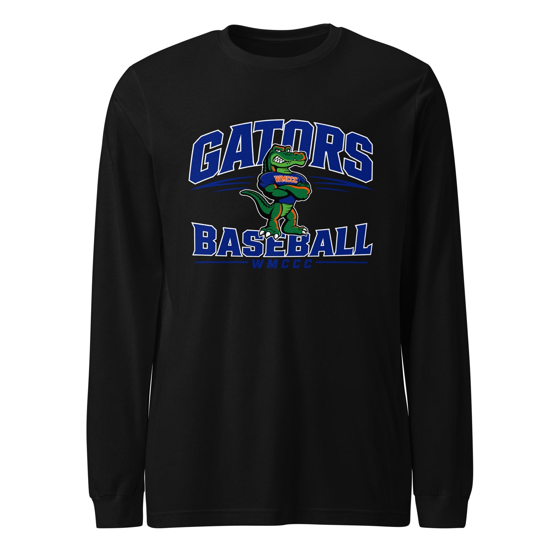 Performance | Long Sleeve Tee | West Memphis Community Christian College Gators | Emblem Logo