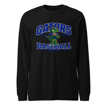 Performance | Long Sleeve Tee | West Memphis Community Christian College Gators | Emblem Logo