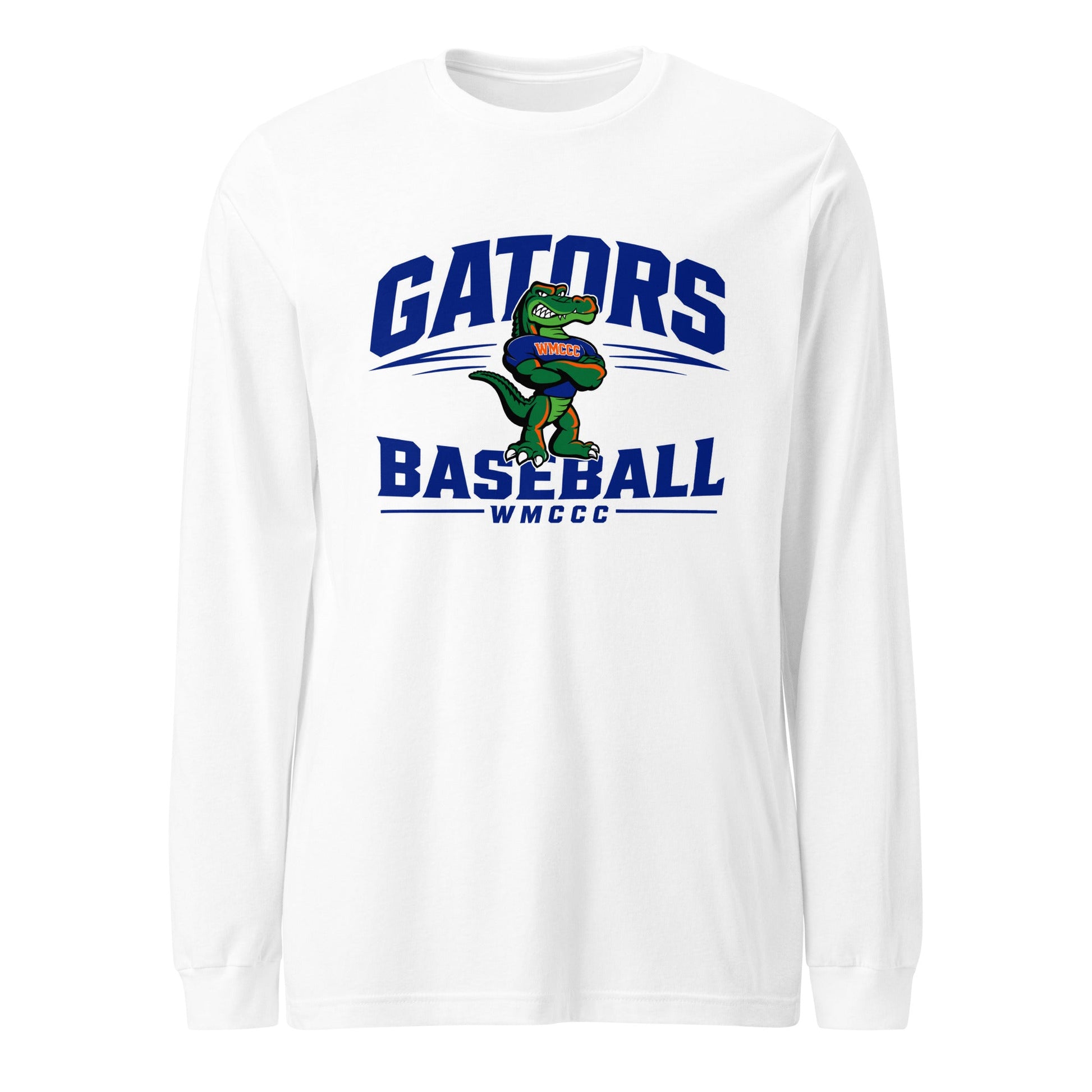 Performance | Long Sleeve Tee | West Memphis Community Christian College Gators | Emblem Logo