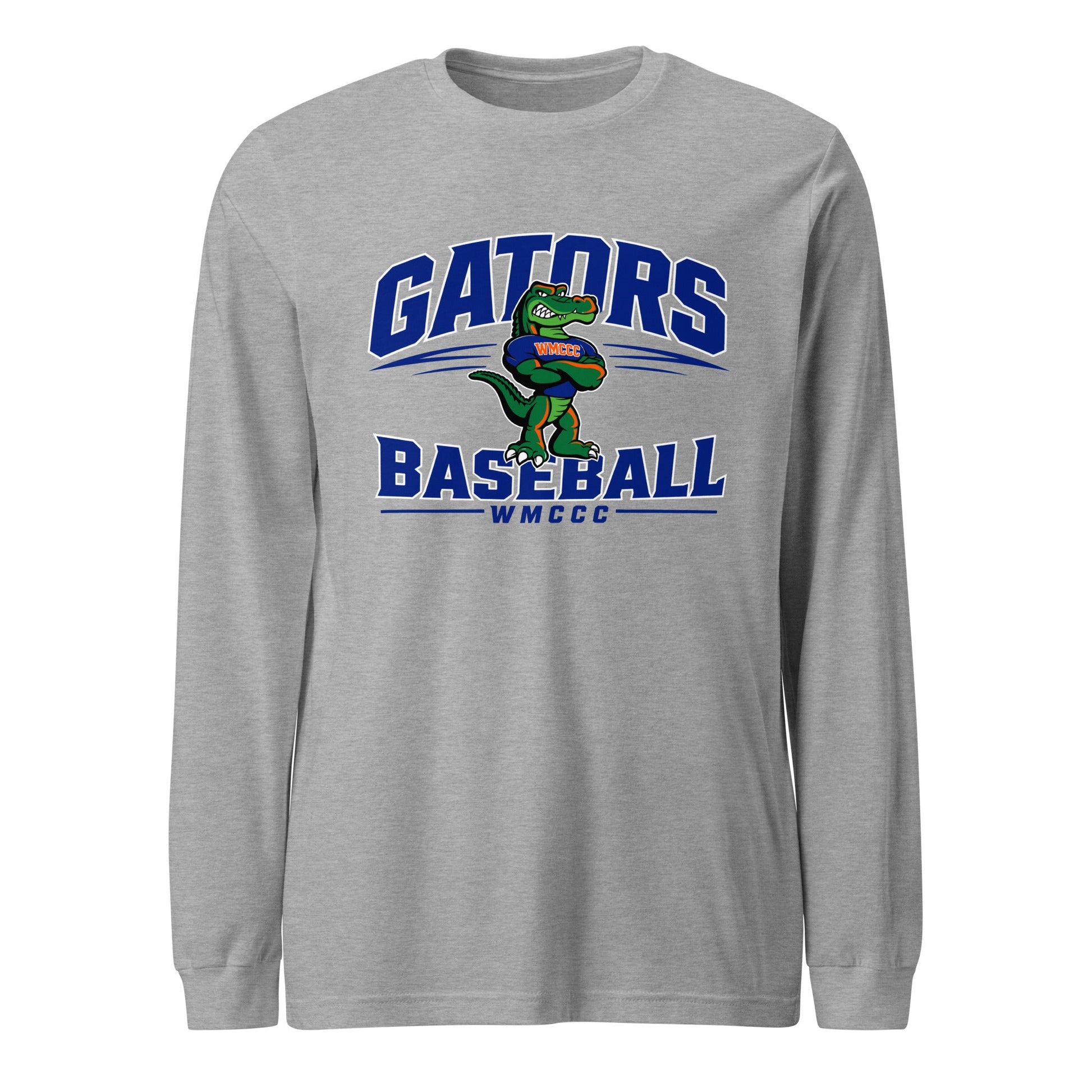 Performance | Long Sleeve Tee | West Memphis Community Christian College Gators | Emblem Logo