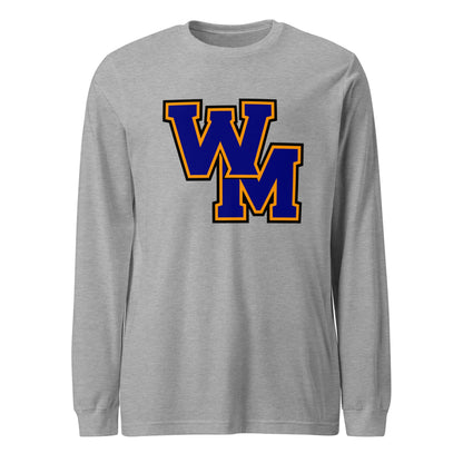 Performance | Long Sleeve Tee | West Memphis Community Christian College Gators | WM-Mark Logo