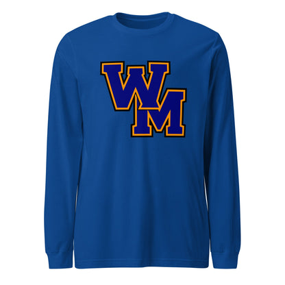 Performance | Long Sleeve Tee | West Memphis Community Christian College Gators | WM-Mark Logo