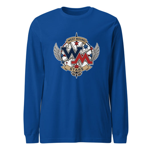 Performance | Long Sleeve Tee | West Mound Stars | Crest Logo