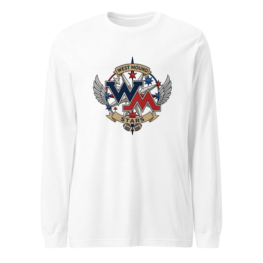 Performance | Long Sleeve Tee | West Mound Stars | Crest Logo