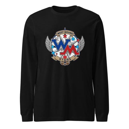 Performance | Long Sleeve Tee | West Mound Stars | Emblem Logo