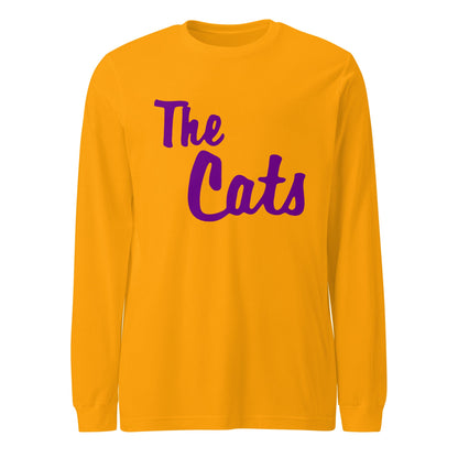 Performance | Long Sleeve Tee | Western Carolina Ultimate | Cats Wordmark Logo