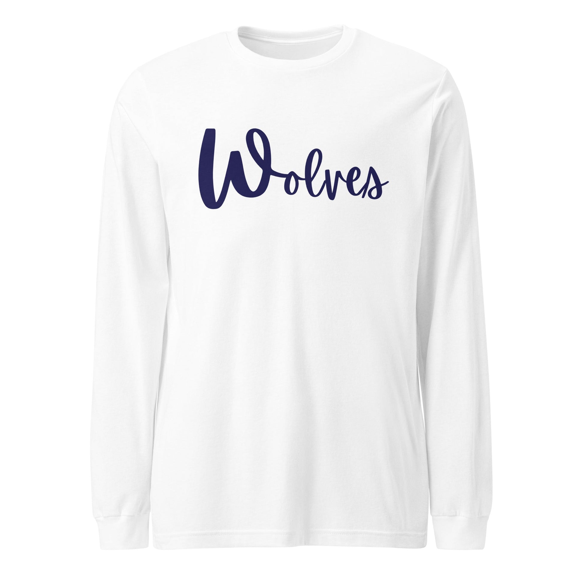 Performance | Long Sleeve Tee | White Mountain School | Script Logo