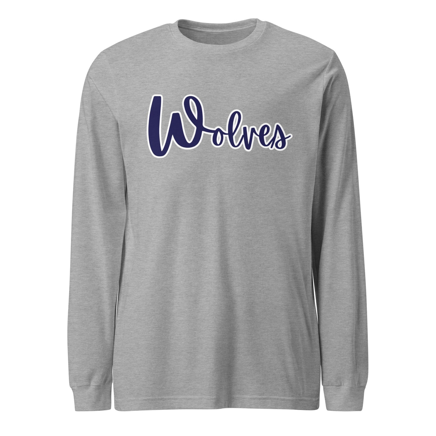 Performance | Long Sleeve Tee | White Mountain School | Script Logo