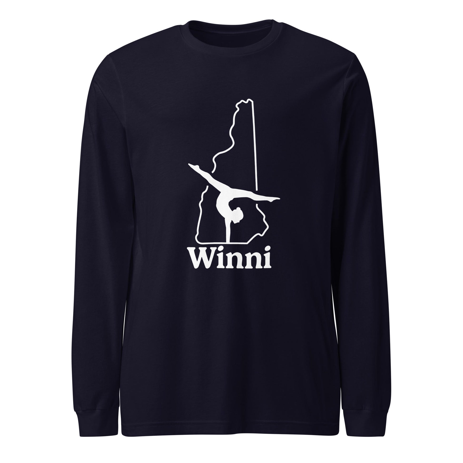 Performance | Long Sleeve Tee | Winni Gymnastics | NH Logo