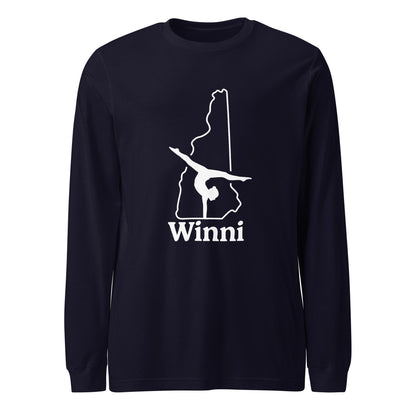 Performance | Long Sleeve Tee | Winni Gymnastics | NH Logo