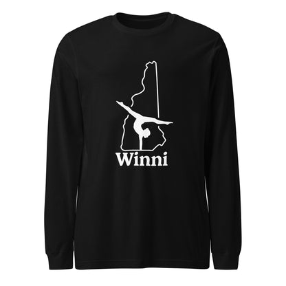 Performance | Long Sleeve Tee | Winni Gymnastics | NH Logo