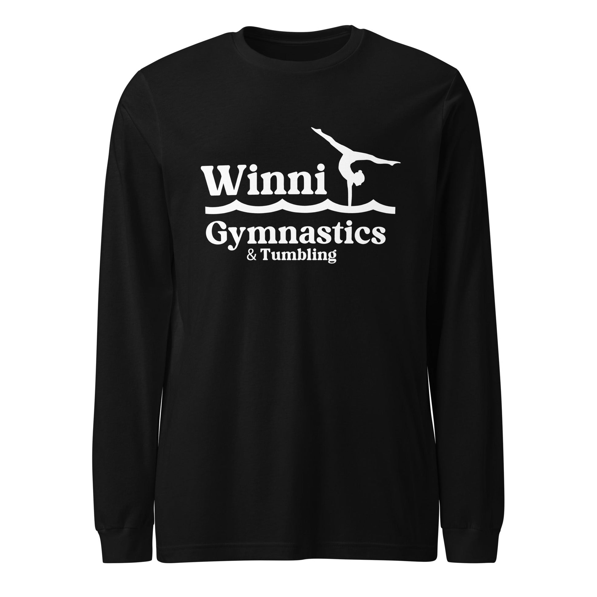 Performance | Long Sleeve Tee | Winni Gymnastics | Tumbling Logo