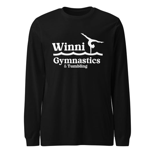 Performance | Long Sleeve Tee | Winni Gymnastics | Tumbling Logo