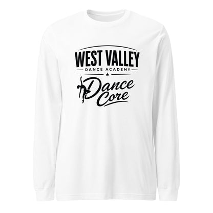 Performance | Long Sleeve Tee | WVDA Dance Core | Emblem Logo