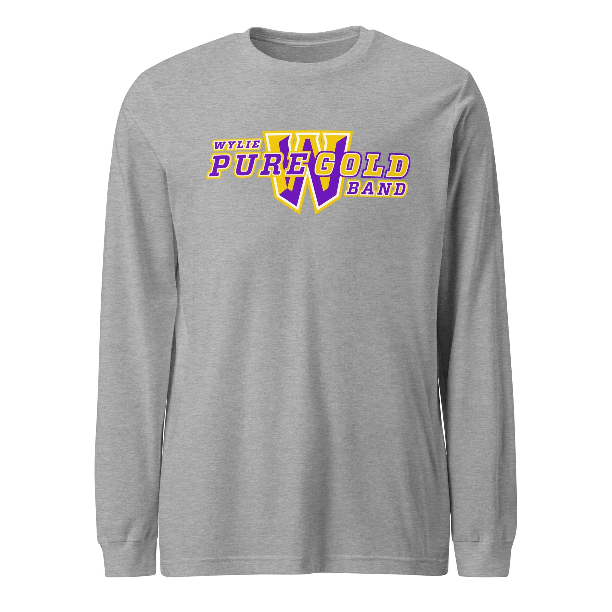Performance | Long Sleeve Tee | Wylie ISD | Pure Gold Logo