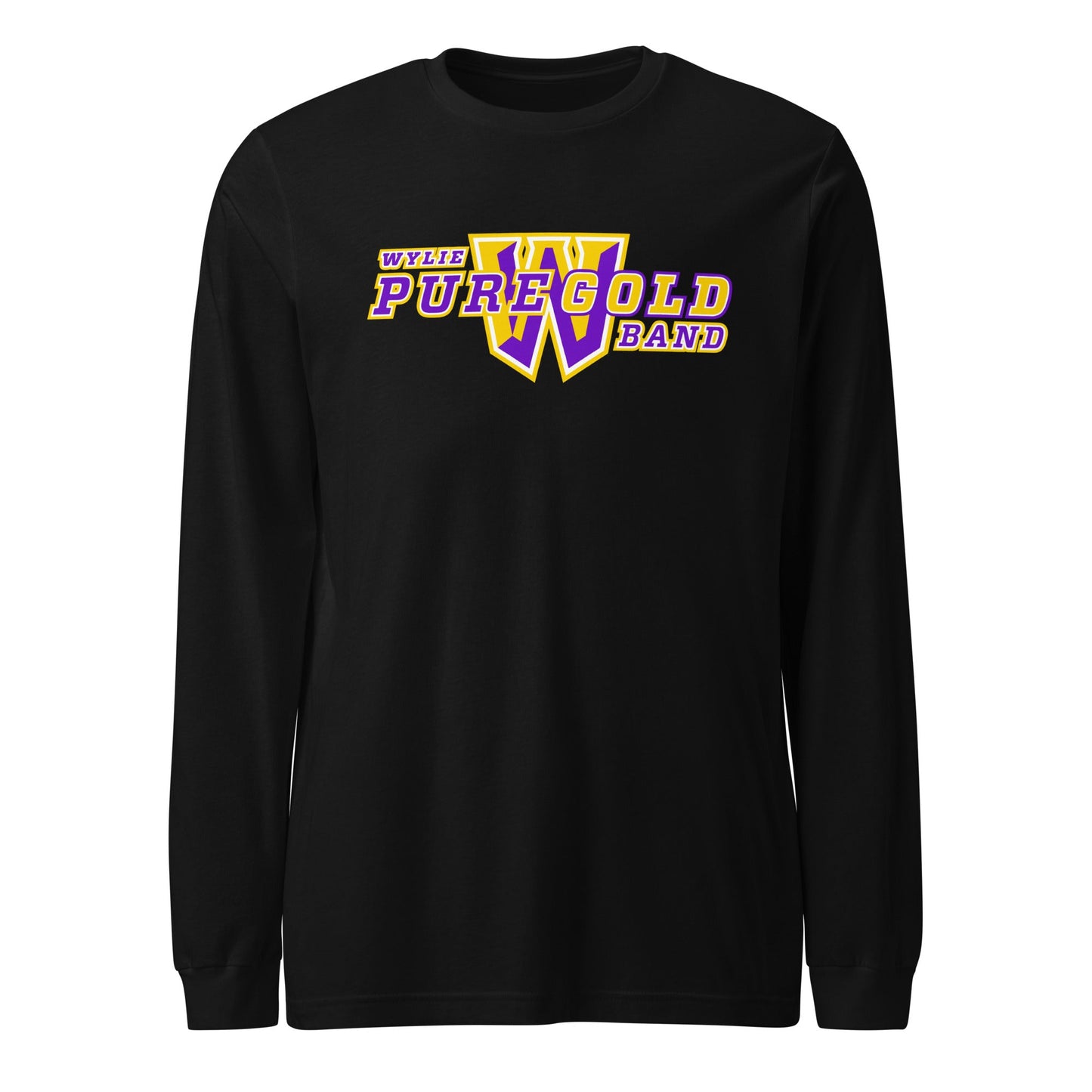 Performance | Long Sleeve Tee | Wylie ISD | Pure Gold Logo