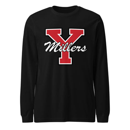 Performance | Long Sleeve Tee | Yukon Student Council | Crest Logo